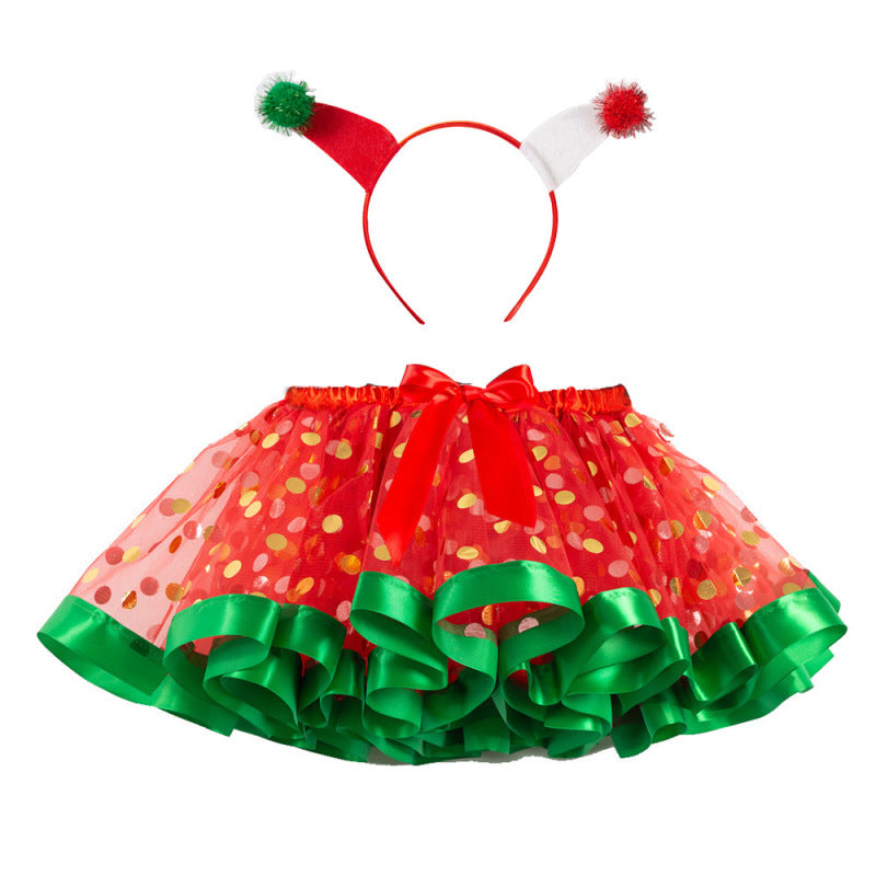 Falda tutú con alas doradas de Halloween para niñas pequeñas