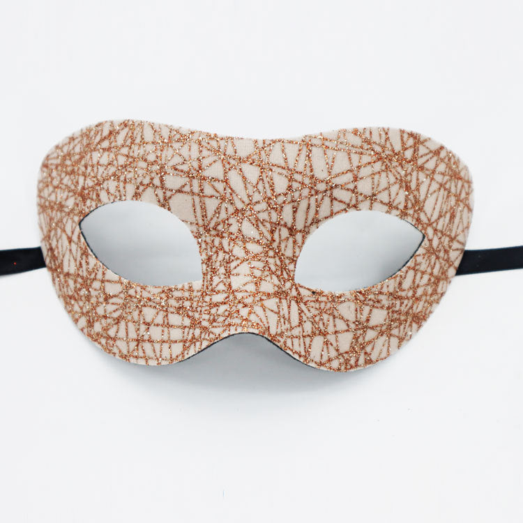 Masque demi-visage Zorro à la mode, simple et assorti aux couleurs