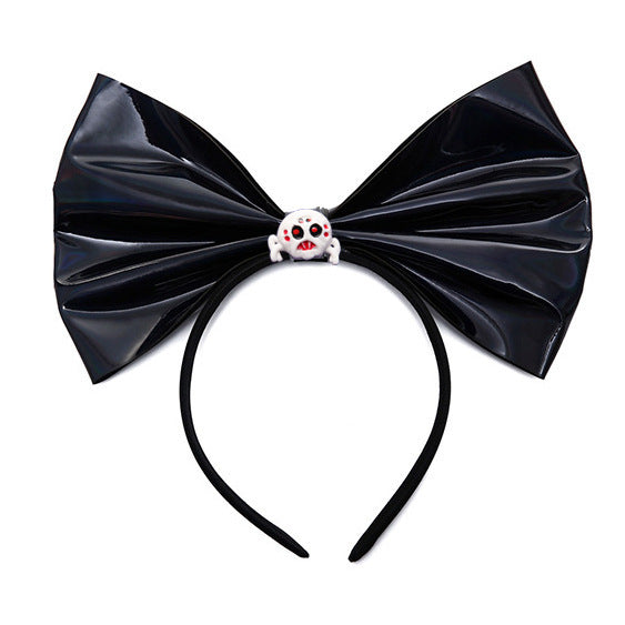 Bandeau nœud citrouille crâne fantôme Halloween pour enfants