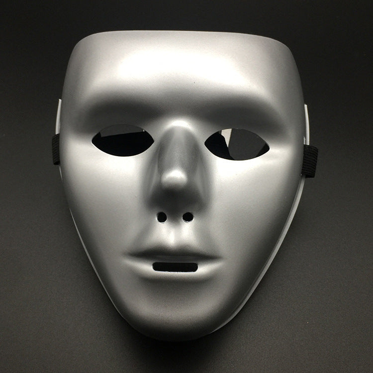 Men Simple Hand-Painted Full-Face Halloween Mask