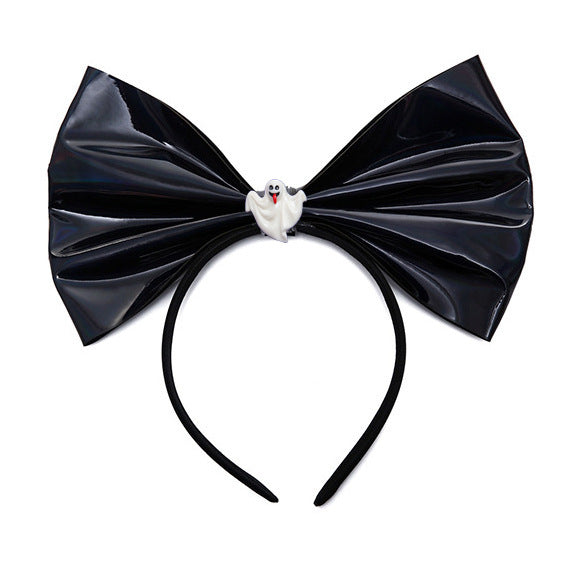 Bandeau nœud citrouille crâne fantôme Halloween pour enfants