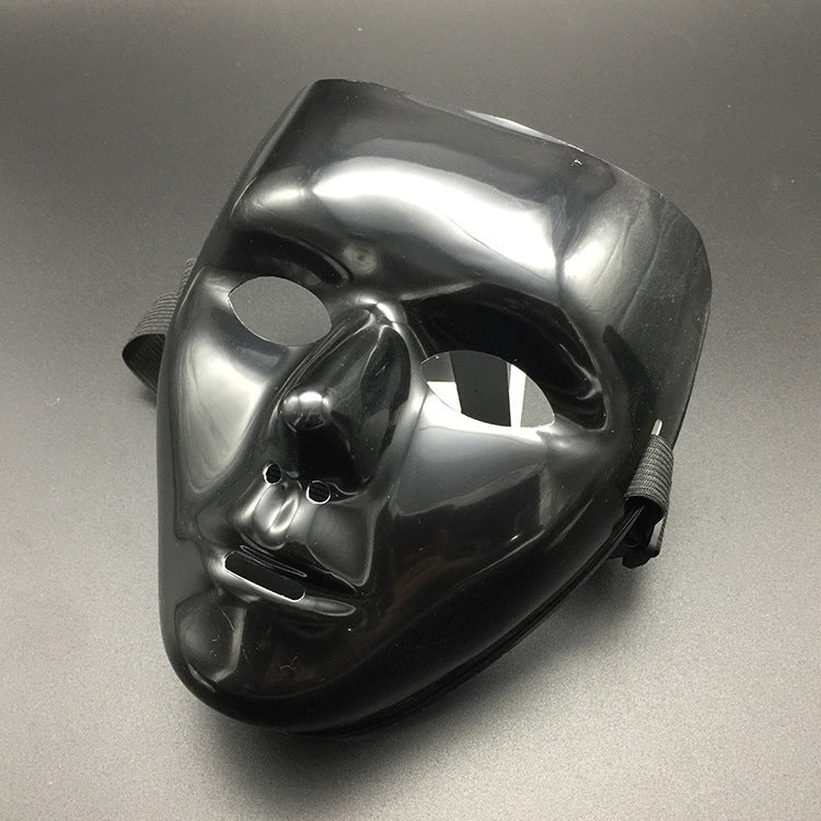 Men Simple Hand-Painted Full-Face Halloween Mask