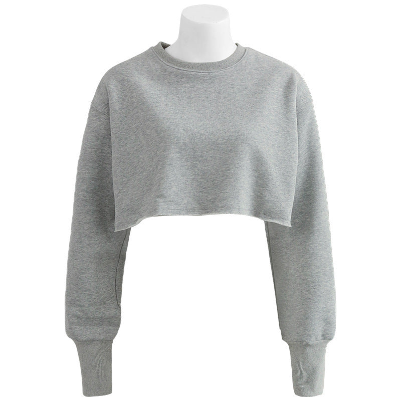 Sweat-shirt de yoga à manches longues pour femme