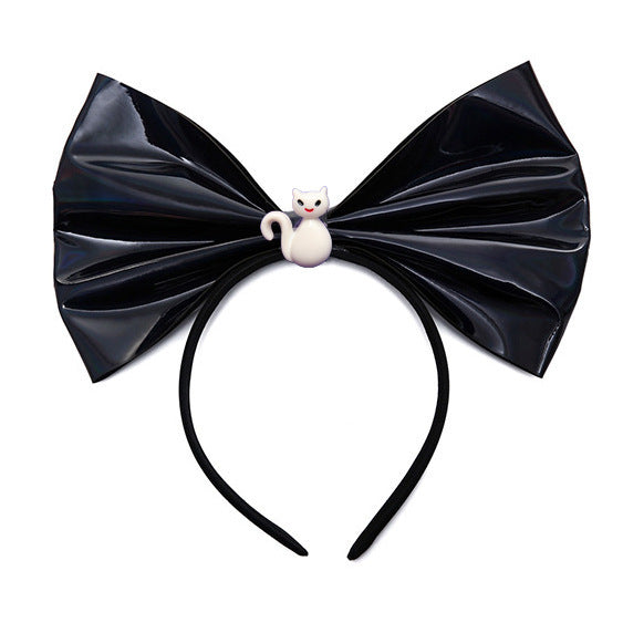 Bandeau nœud citrouille crâne fantôme Halloween pour enfants