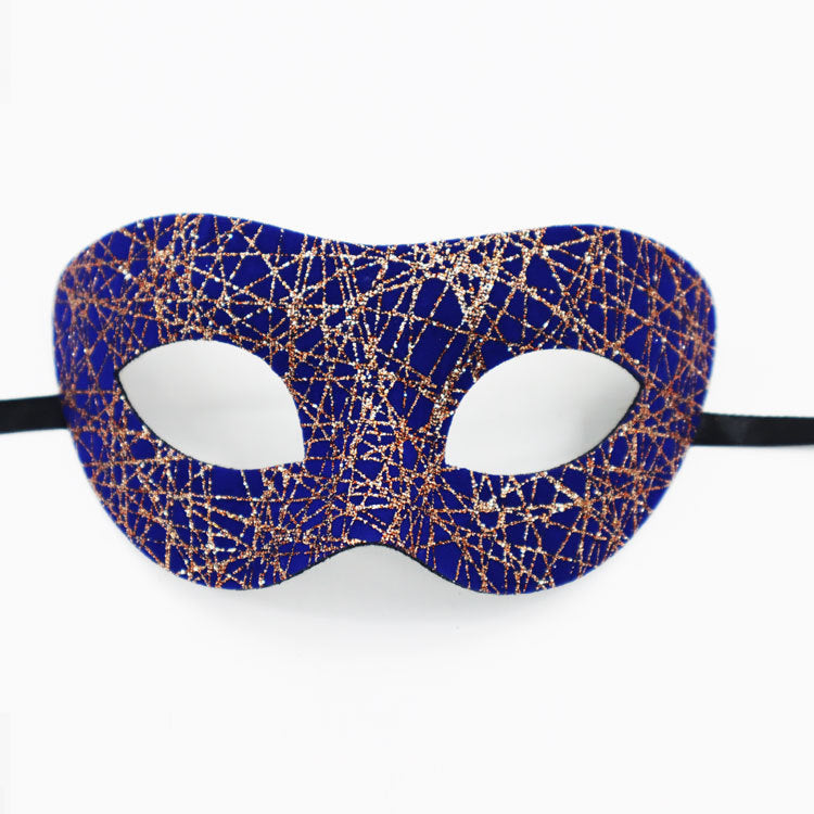Masque demi-visage Zorro à la mode, simple et assorti aux couleurs
