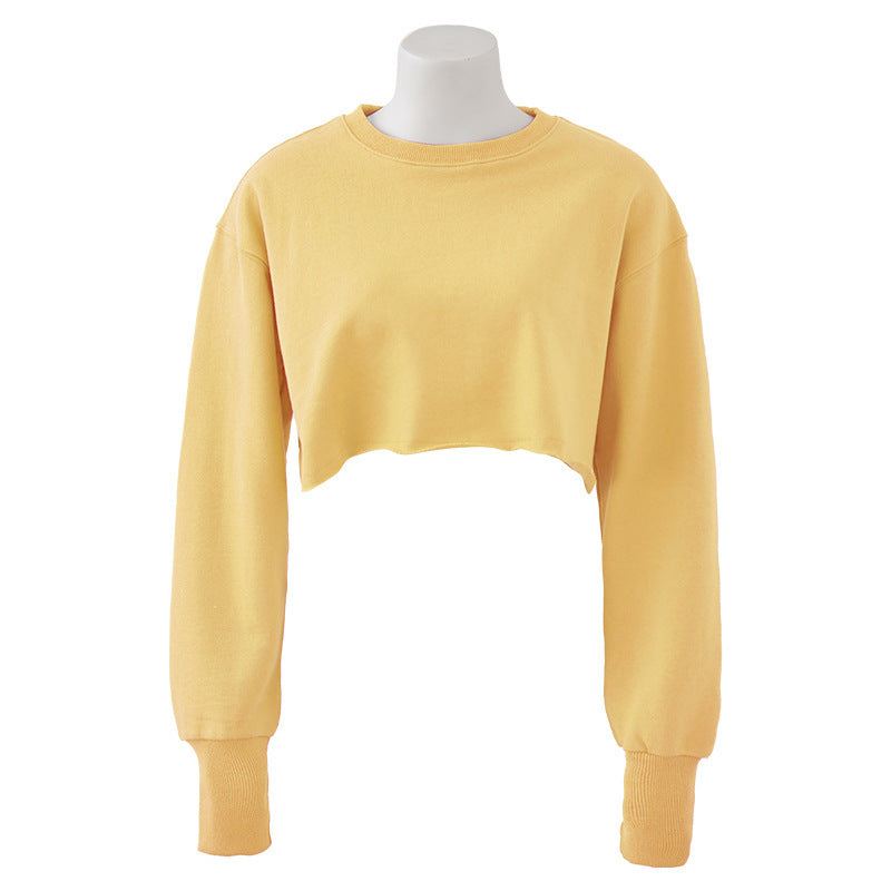 Sweat-shirt de yoga à manches longues pour femme