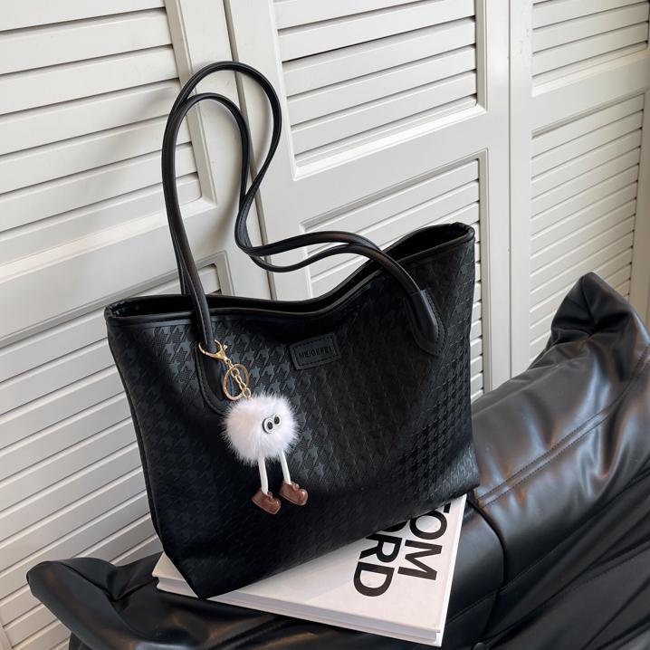 Bolso de mano informal de gran capacidad a la moda para mujer
