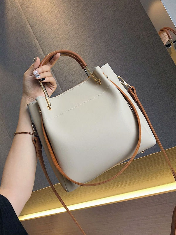 Women Bucket Large Capacity Shoulder Crossbody Bag