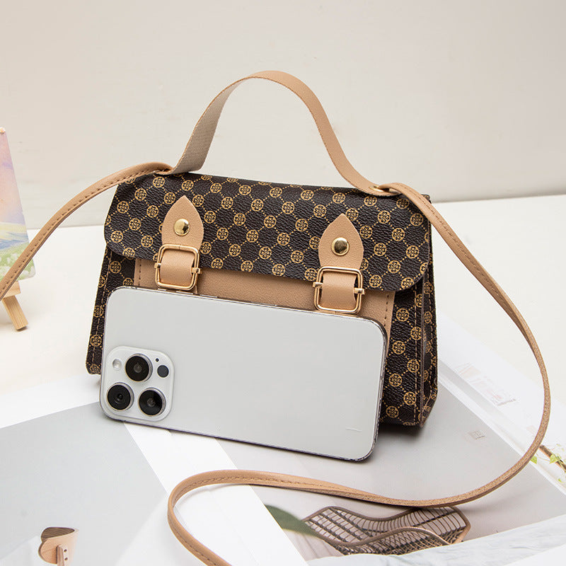 Simple Women Casual Printed Crossbody Bag