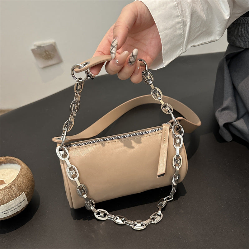 Women Fashion Casual Solid Color Crossbody Bag