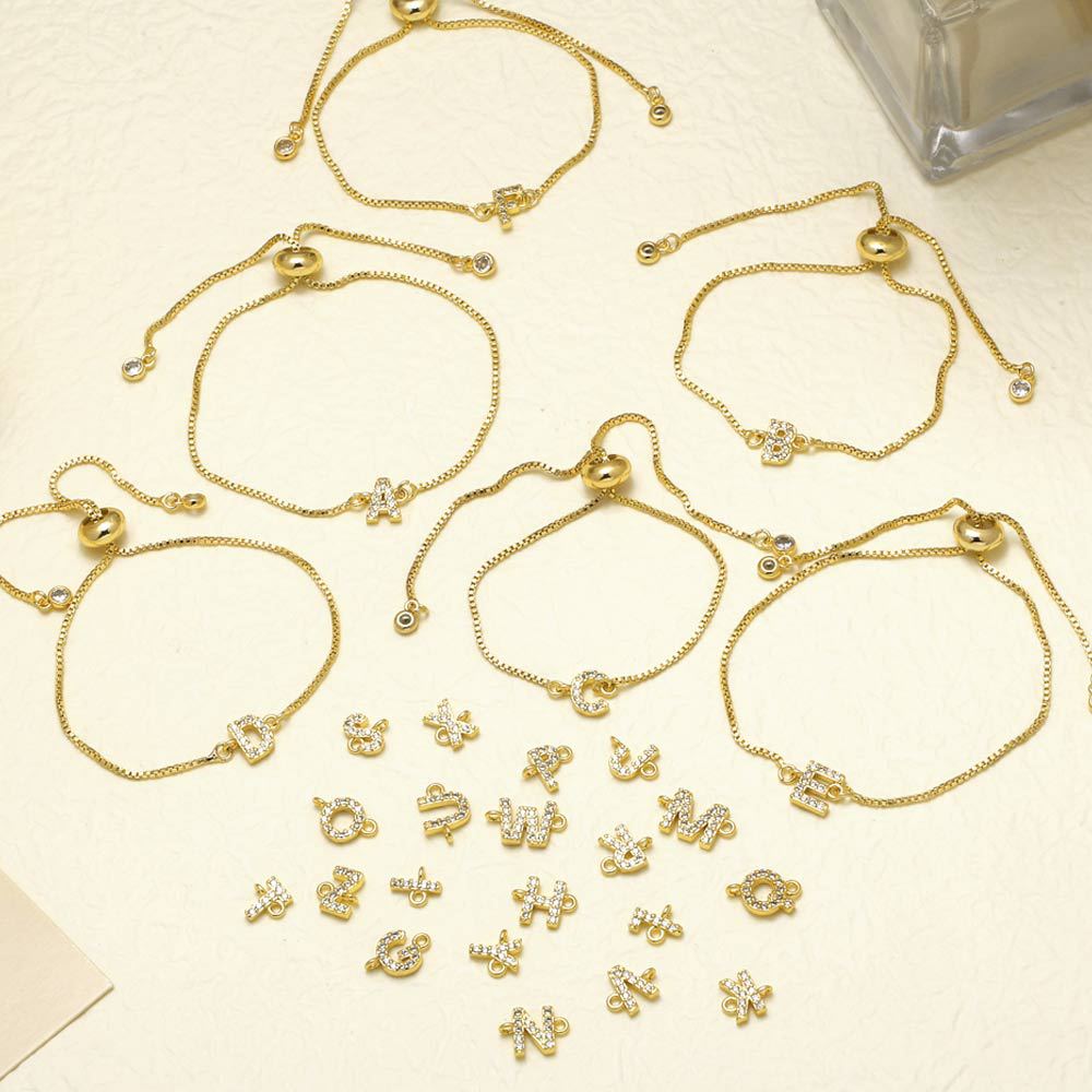 Fashion Adjustable Alphabet Bracelet for Women