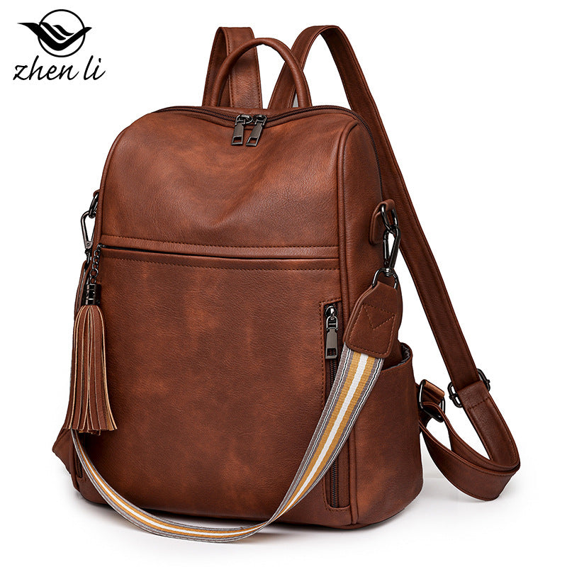 Women Retro Casual Multi-Functional Crossbody Bag