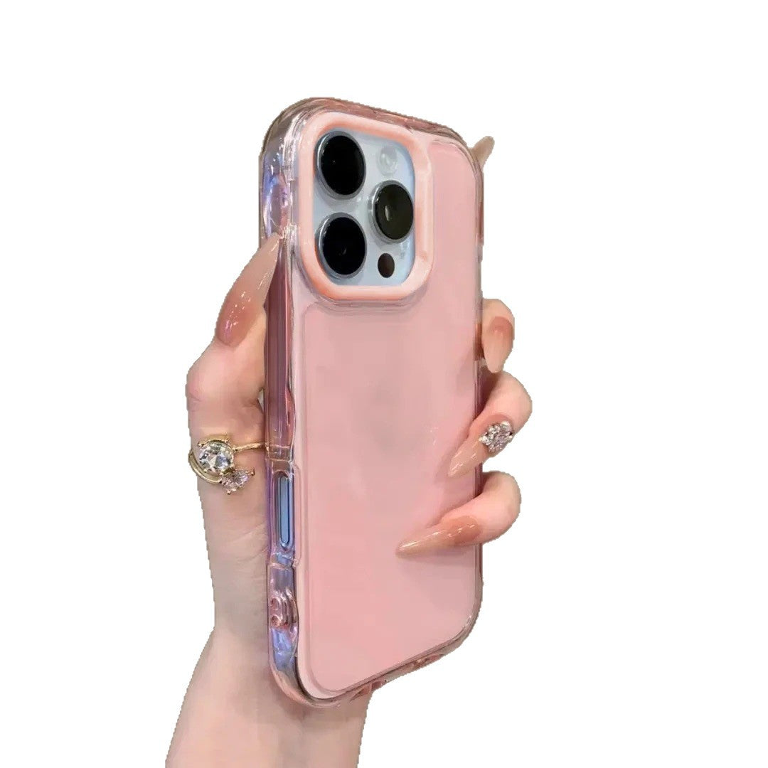 Fashion Solid Color Drop-Resistant Iphone Case