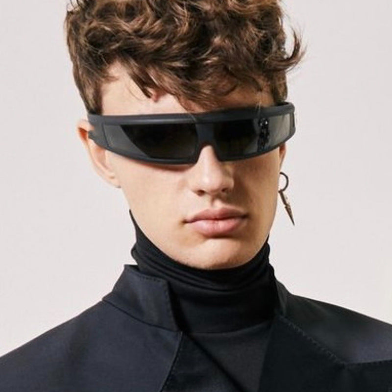 Gafas de sol deportivas para exteriores con lentes de espejo y montura de PC