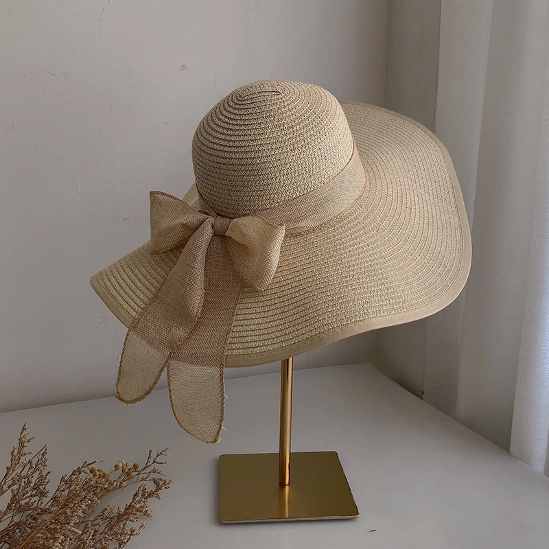 Sombrero de paja elegante e informal para mujer