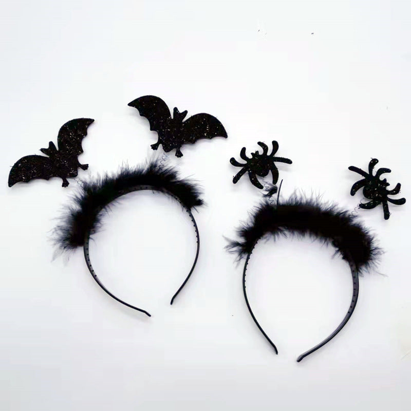 Bandeau de fête de festival de conception de fantôme de chauve-souris d'Halloween