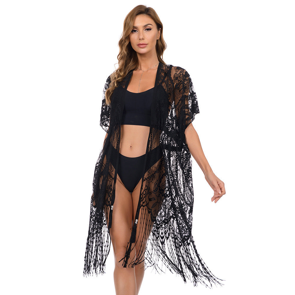Trajes de baño de encaje sexys para playa y vacaciones para mujer