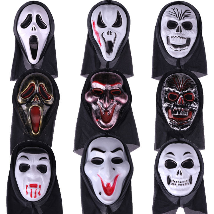 Halloween Masquerade Horror Mask Plastic Terror Style