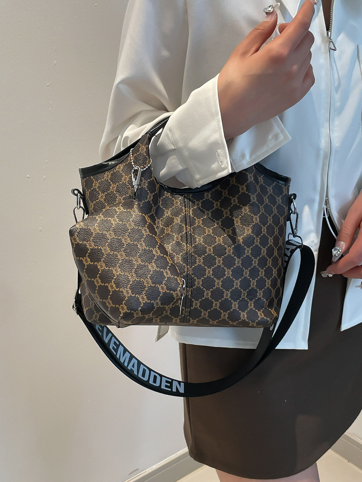 Ensemble de sacs à main décontractés imprimés de grande capacité pour femmes