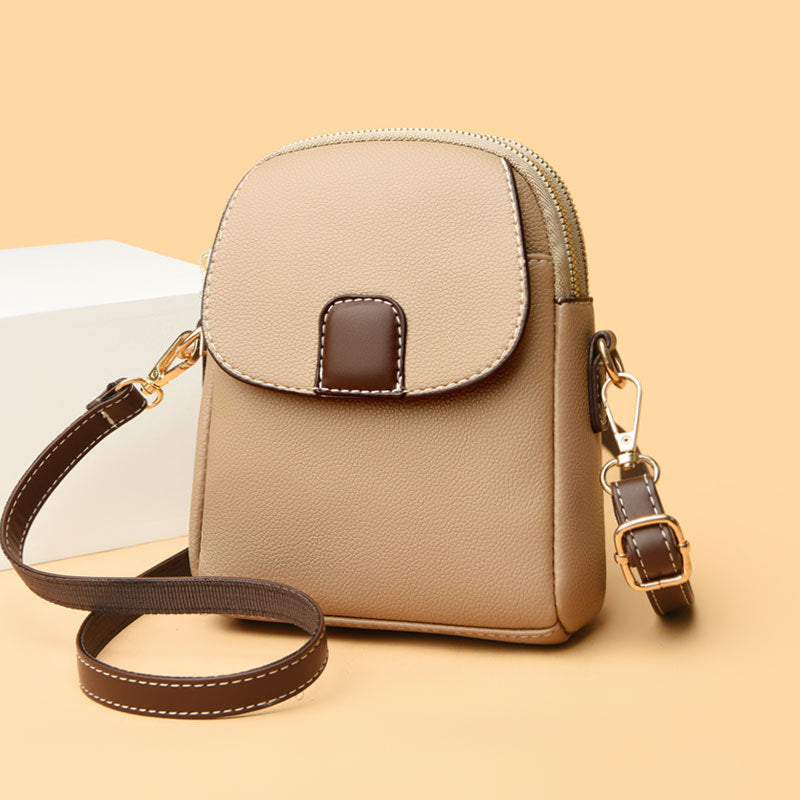 Women Casual Flap Mini Crossbody Bag in PU