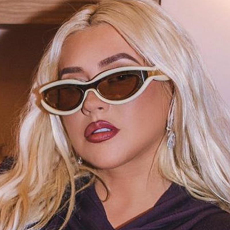 Fashion Personalized Anti-UV Large Frame Sunglasses