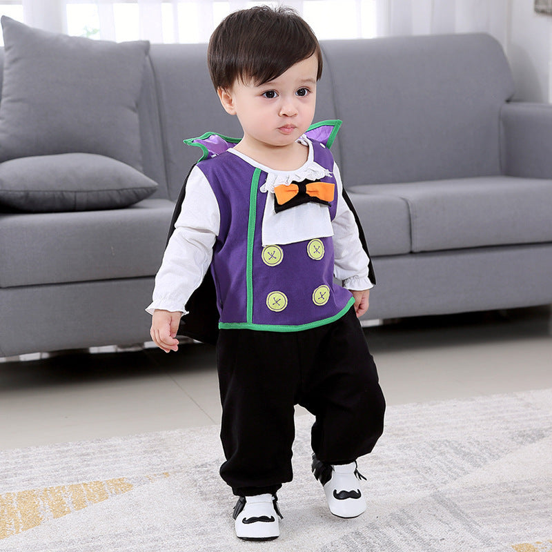 Conjunto de mono informal de otoño e invierno para niños y niñas