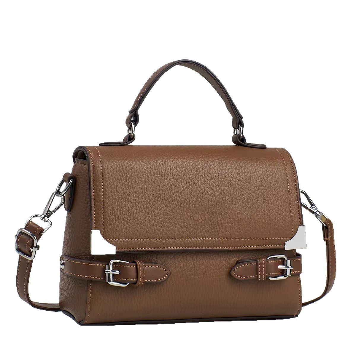Bolso bandolera cuadrado pequeño y portátil para mujer