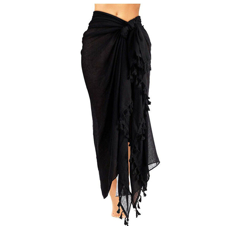 Women's Sexy Beach Vacation Tassel Scarf