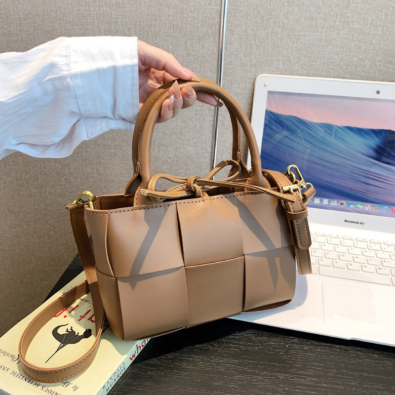 Spring Woven Large Capacity Women Tote Bag