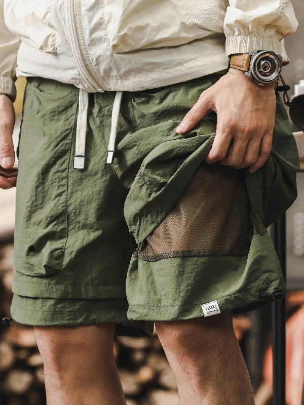 Bermuda imperméable et décontracté à séchage rapide pour homme