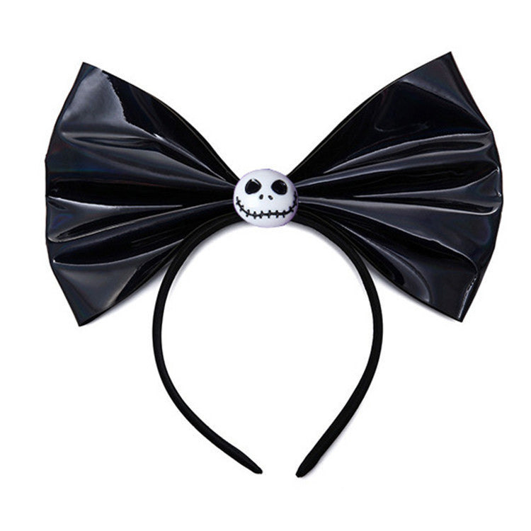 Bandeau nœud citrouille crâne fantôme Halloween pour enfants