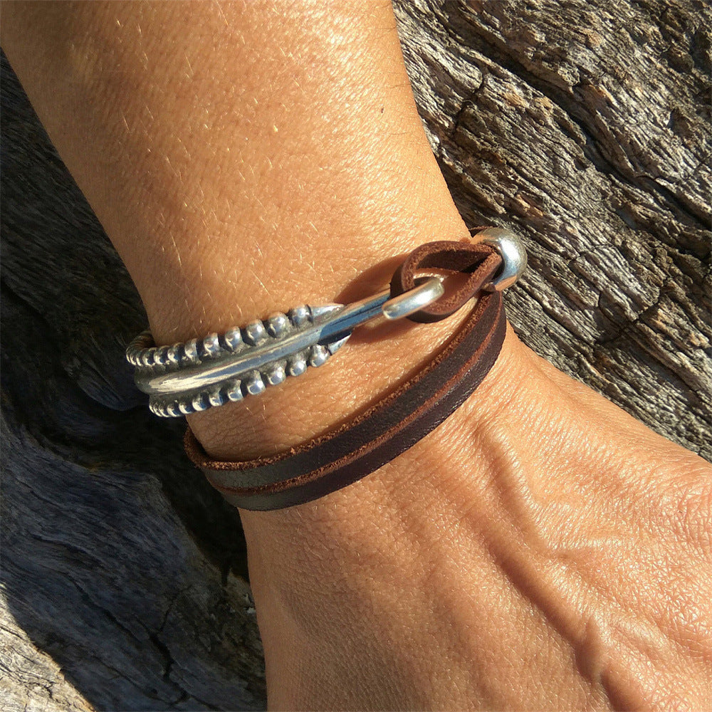 Bohemian Women Fashion Leather Bracelet