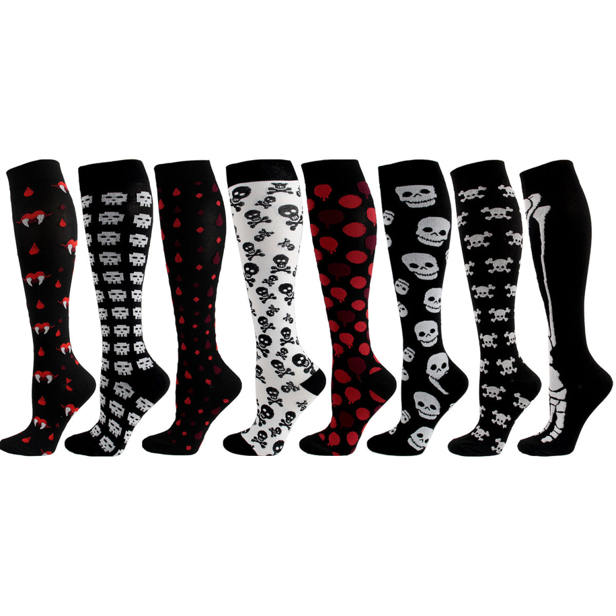 Halloween Funny Skull Ghost Stocking
