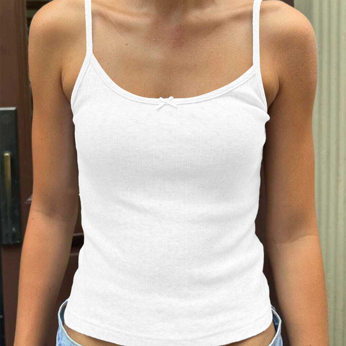Women Fashion Sexy Solid Color Camisole