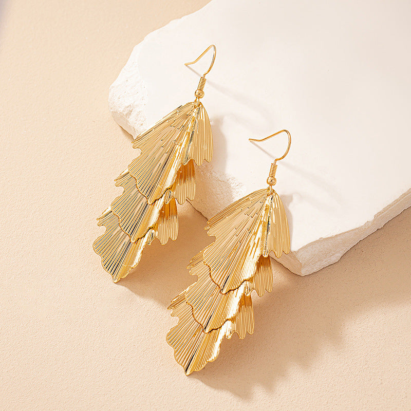 Fashion Metal Earrings Alloy Geometric Style Jewelry