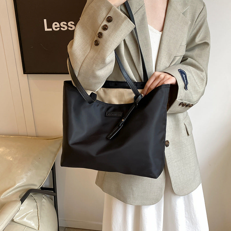 Bolsa de tela Oxford sencilla y de gran capacidad