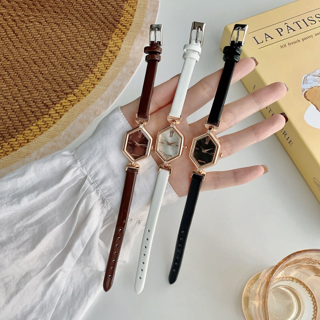 Women Fashion Casual Small Dial Quartz Watch