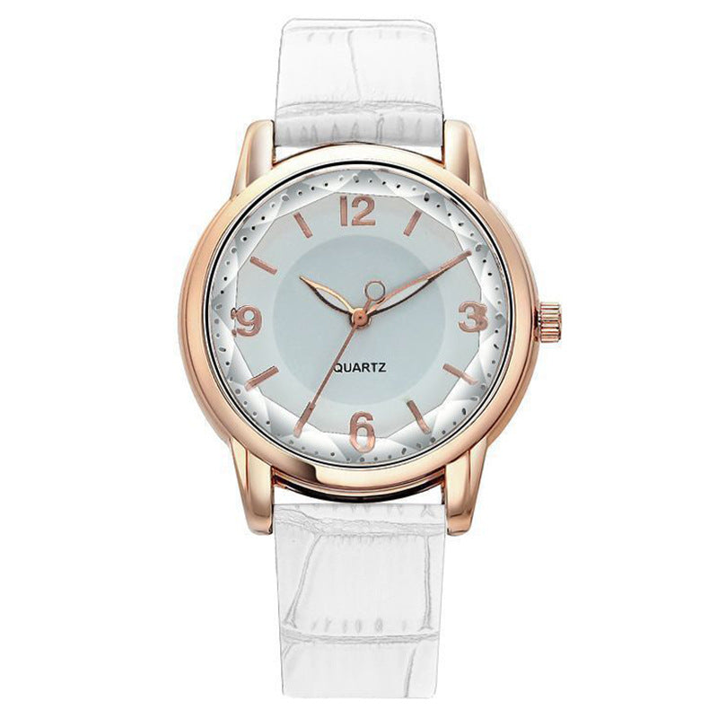 Women Fashion Solid Color Simple Quartz Watch