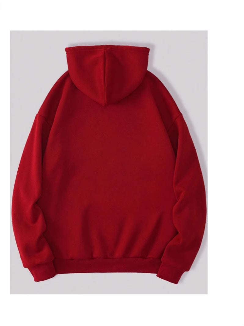 Sweat à capuche à manches longues imprimé décontracté pour femme