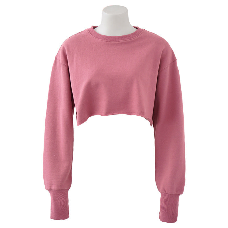 Sweat-shirt de yoga à manches longues pour femme