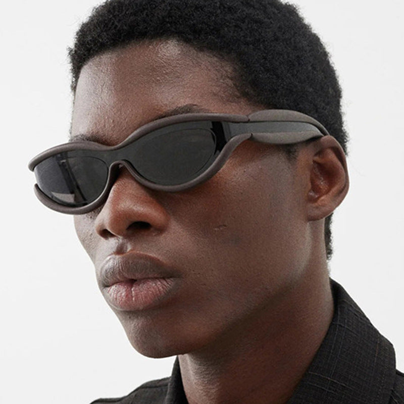 Fashion Personalized Anti-UV Large Frame Sunglasses