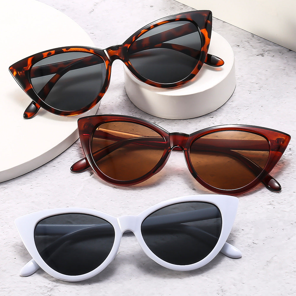Women's Fashion Sunscreen Cat Eye Sunglasses