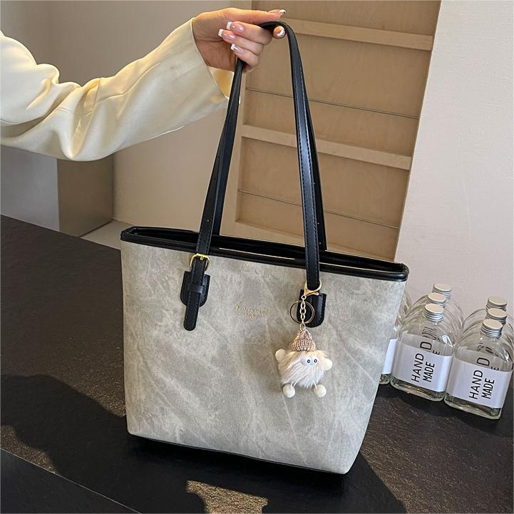 Women Fashion Casual Simple Large Capacity Tote Bag