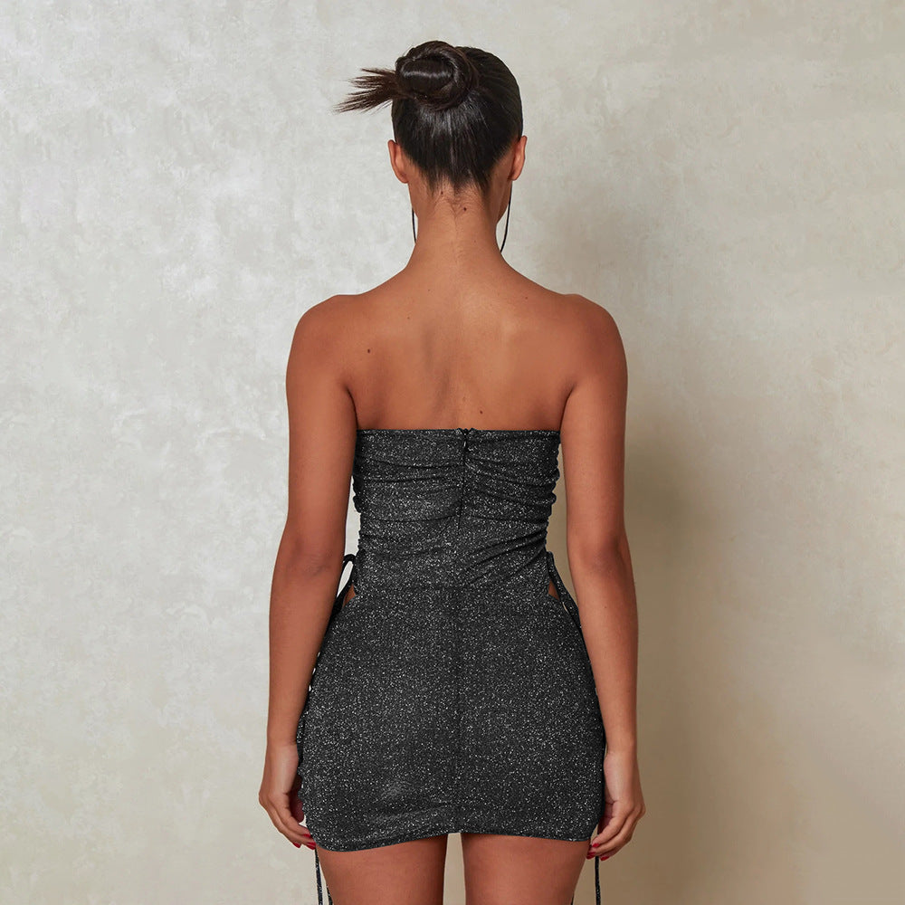 Women Fashion Sexy Bodysuits And Skirt Two-Piece Set