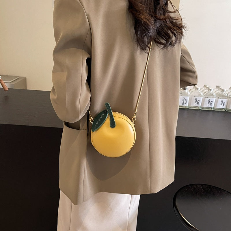 Creative Cute Apple Chain Mini Crossbody Bag