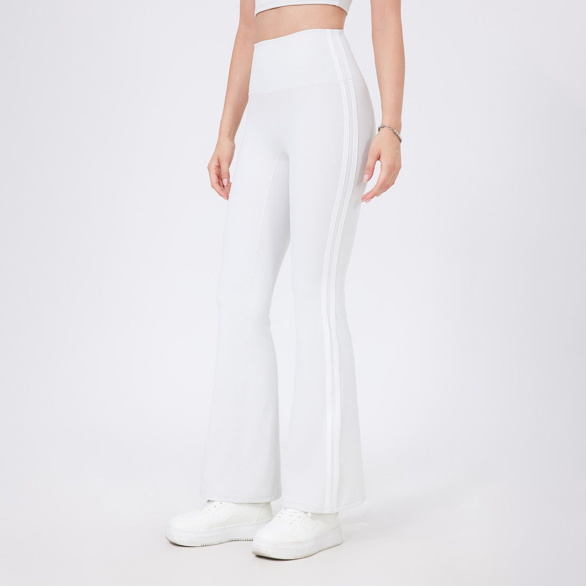 Leggings de sport taille haute pour femmes, style yoga