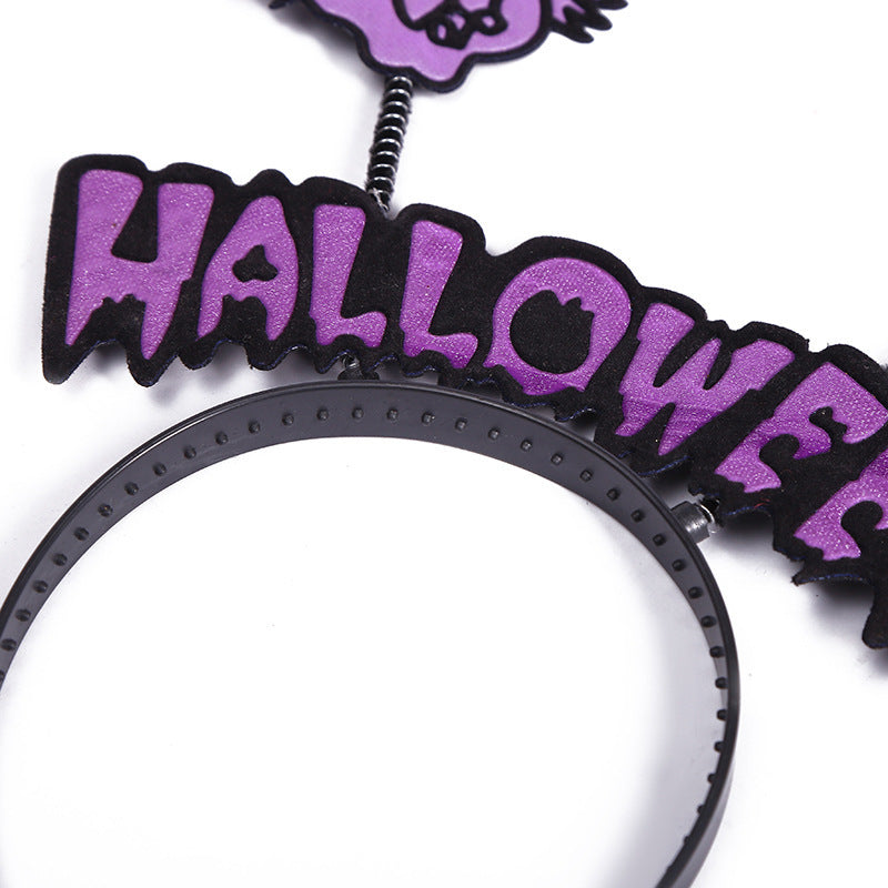 Halloween Hair Accessories Fashion Pumpkin Witch Headband