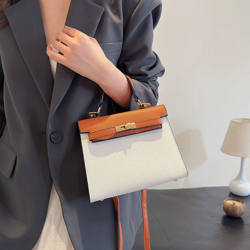 Sac à main élégant et coloré de grande capacité en PU Kelly Bag