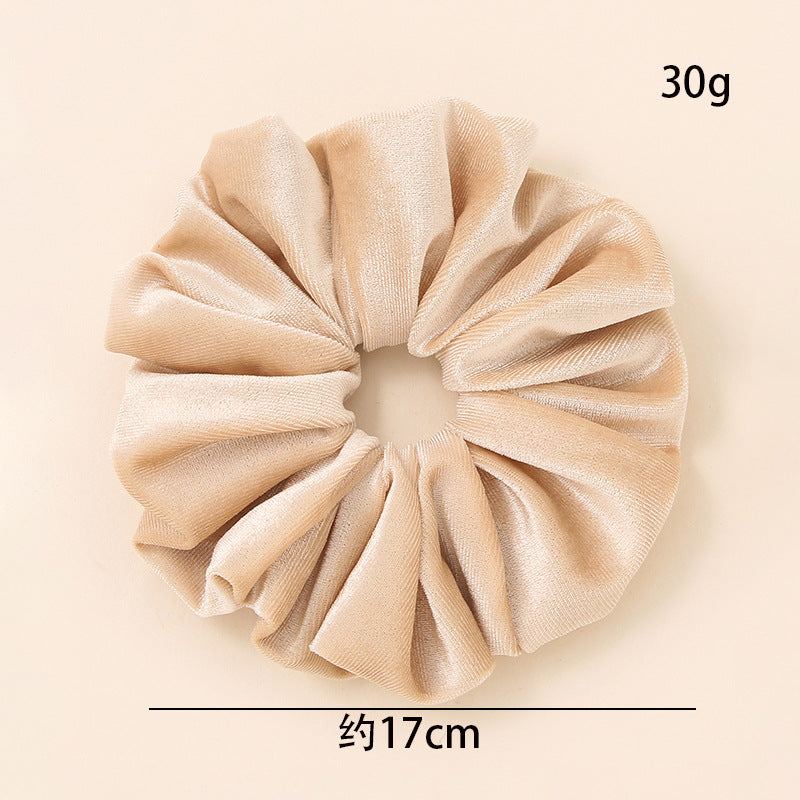 Coletero de terciopelo de talla grande para mujer