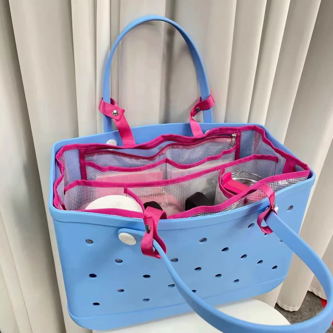 Mesh Hole Beach Bag Storage Accessories